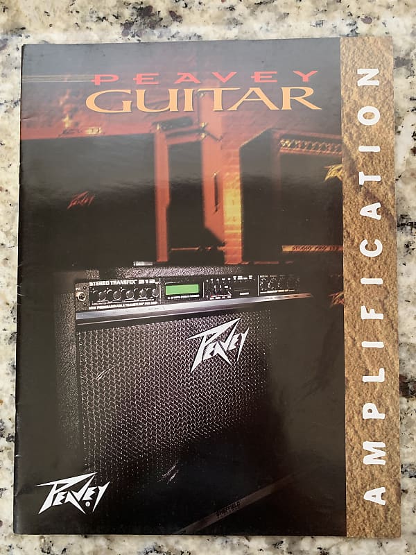 Peavey Amp Catalog 1996 5150 Classic 30 50 100 Delta Blues Reverb