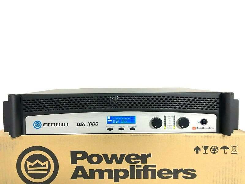 Crown DSi 1000 Twochannel, 475W 4Ω Power Amplifier 1722 Reverb