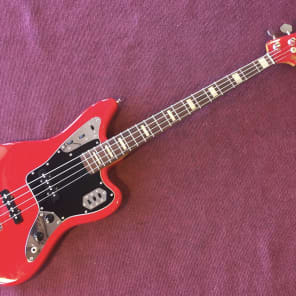 Fender Jaguar Bass Red image 1