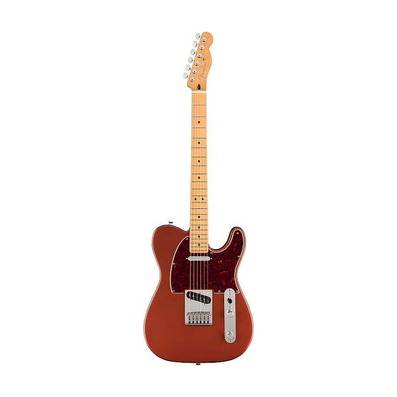 Fender Player Plus Telecaster Electric Guitar, Maple FB, Aged Candy Apple Red image 1
