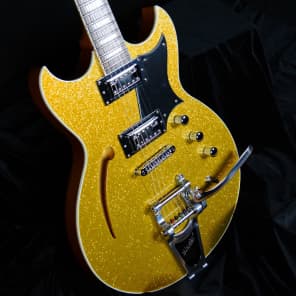 Reverend Tricky Gomez Limited Edition 11 of 13 2013 Gold Metal Flake image 4
