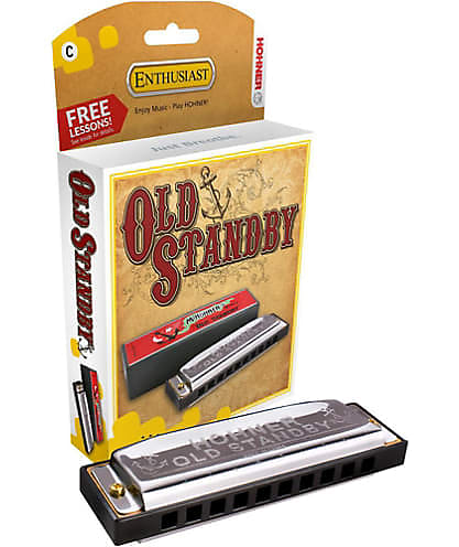 Hohner Old Standby Harmonica, "E" image 1