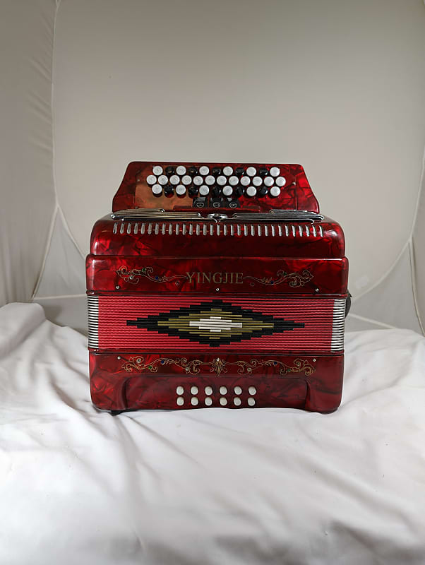 美品　ボタンアコーディオン　yingjie Yingjie Diatonic Accordion | Reverb
