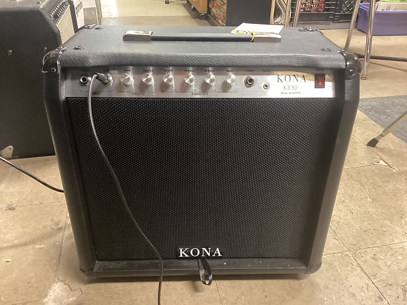 Kona Kb30 drum keyboard and bass amp 2023 - Black image 1