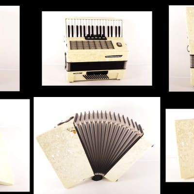 TOP German Made Quality Piano Accordion Weltmeister Stella 60 bass, 8 reg.+Original Hard Case&Straps image 11