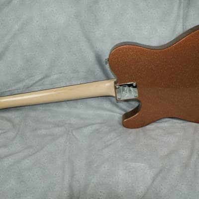 VZ Custom Guitars Copper Metal Flake T-Style image 9