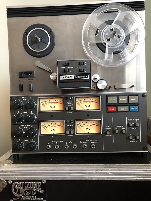 Teac A2340SX 4 Channel SimulSync Reel to Reel Tape Deck Reverb