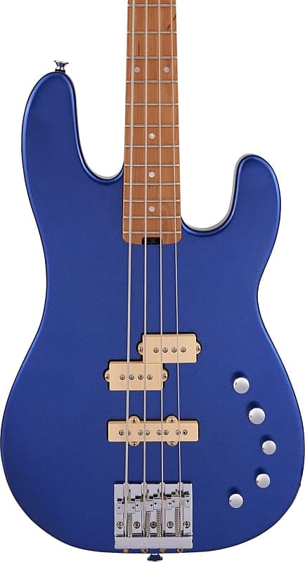 Charvel Pro-Mod San Dimas Bass PJ IV Bass Guitar, Mystic Blue image 1