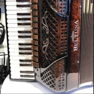 BELTUNA SPIRIT IV 120P GHV Classic Accordion - Ebony image 10