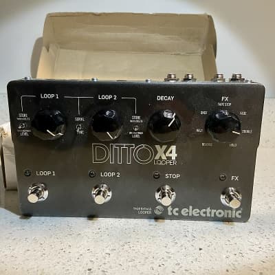Reverb.com listing, price, conditions, and images for tc-electronic-ditto-x4-looper