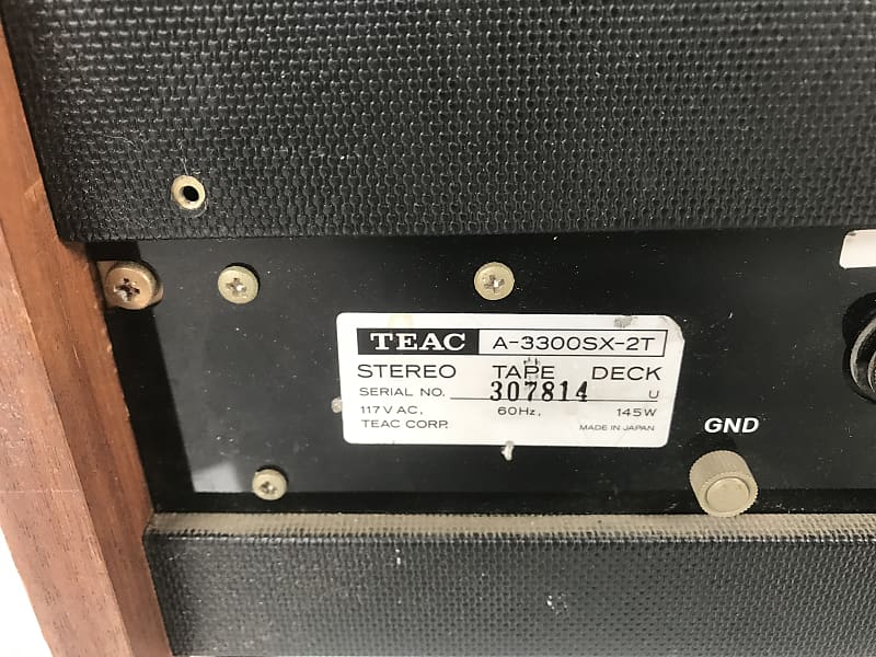 TEAC ティアック A-3300SX-2T STEREO 取扱説明書付 TEAC ティアック A-3300SX-2T STEREO 取扱説明書付 teac a