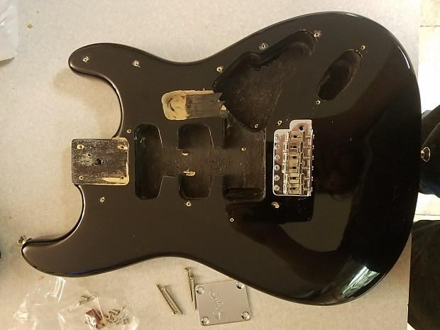 Squire top strat body