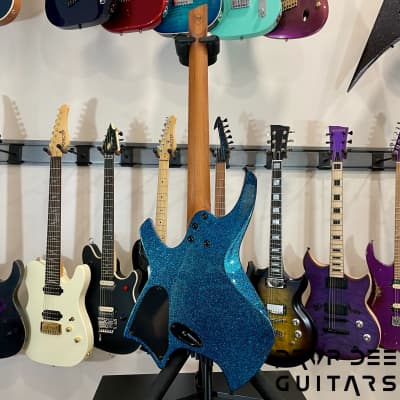 Ormsby Goliath GTR Run 17 6-String Electric Guitar w/ Bag-Blue Sparkle image 9
