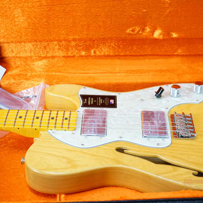 Fender American Vintage II '72 Telecaster Thinline - Aged Natural image 20