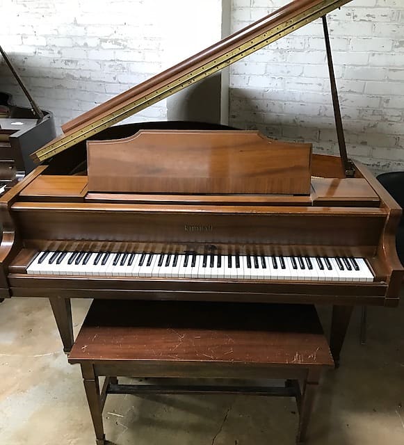 KIMBALL BABY GRAND PIANO with Matching Bench USED image 1