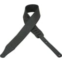 Levy's 2.5" Garment Leather Strap, Black M26BL-BLK