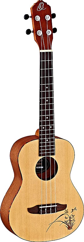 Ortega Guitars RU5CE-BA Bonfire Series Baritone Ukulele - B-Stock