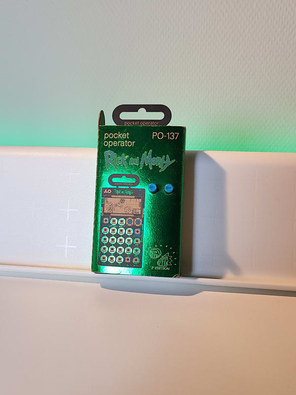 Teenage Engineering PO-137 Pocket Operator Rick & Morty | Reverb Teenage Engineering PO-137 Pocket Operator Rick & Morty | Reverb