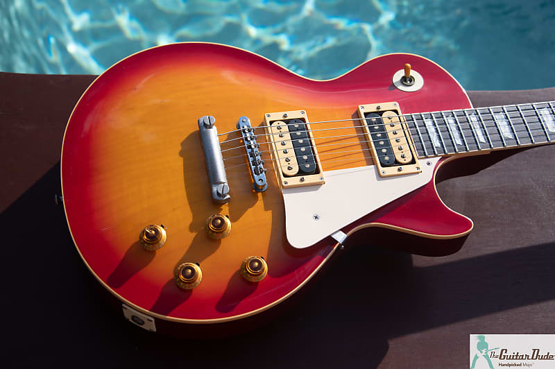 Classic 1984 Tokai Love Rock LS-50 w Zebra Coil Tokai '57 PAF Pickups - Made in Japan