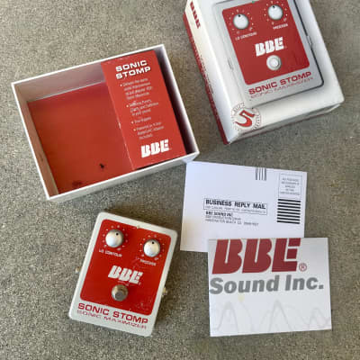 Reverb.com listing, price, conditions, and images for bbe-sonic-stomp