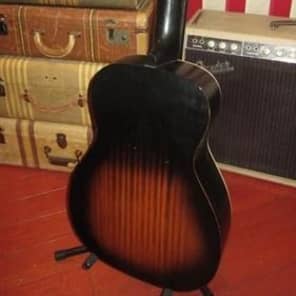 1950's Harmony Stella Parlor Guitar image 5