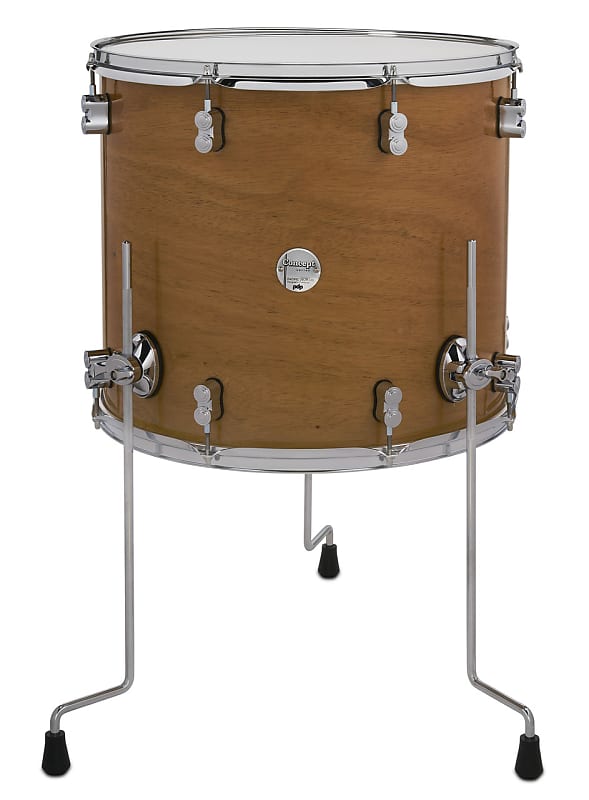 PDP Concept Maple Exotic Floor Tom Drum Tom, 16x18, Natural Reverb
