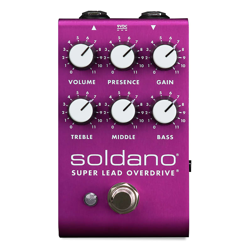 Soldano SLO PEDAL Purple Anodized-