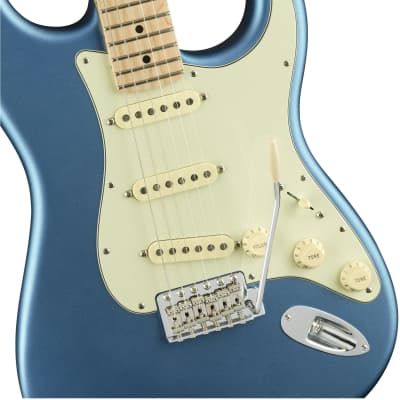 Fender American Performer Stratocaster with Maple Fretboard - Satin Lake Placid Blue image 6
