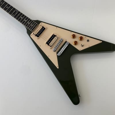 Gibson Flying V 70's Exclusive 2020 Olive Drab image 9