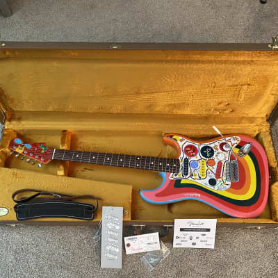 2016 Fender American '62 Stratocaster Re-issue  George Harrison "Rocky"  Reproduction image 6