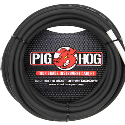 Pig Hog 25ft 1/4" - 1/4" 8mm Inst. Cable.. image 1