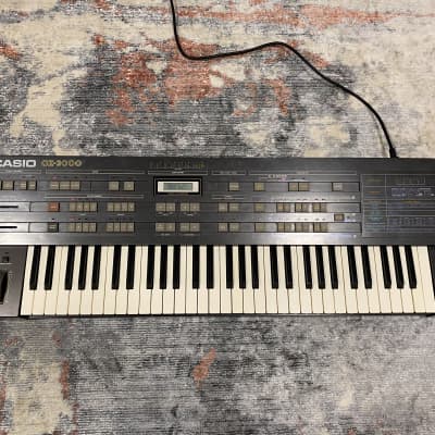 Casio CZ-3000 61-Key Synthesizer 1986 - Black