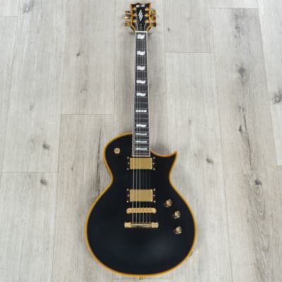 ESP E-II Eclipse DB Guitar, Ebony Fretboard, EMG 81 / 60 Pickups, Vintage Black image 3