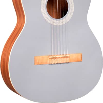 Cordoba Protege C1 Matiz Classical Guitar, Pale Sky w/ Gig Bag image 1