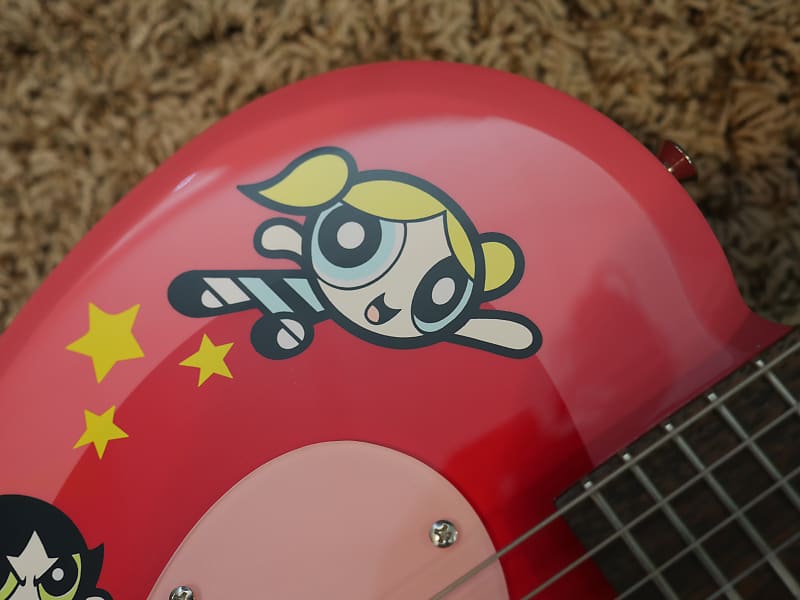 Video! 2002 Daisy Rock Powerpuff Girls Heartbreaker Electric Video! 2002 Daisy Rock Powerpuff Girls Heartbreaker Electric