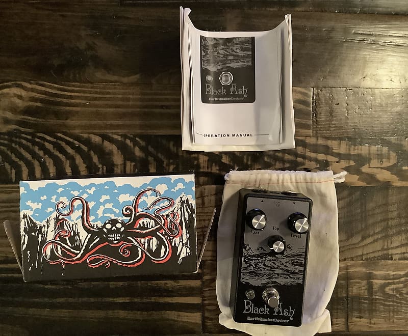 EarthQuaker Devices Black Ash Endangered Fuzz | Reverb