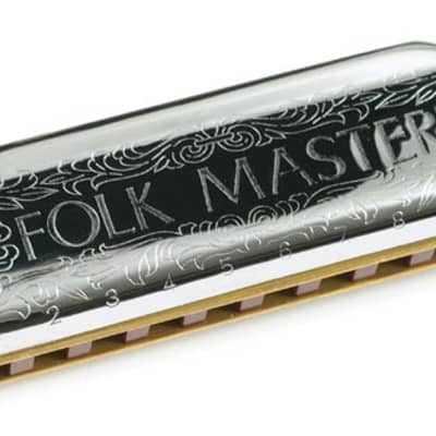 Suzuki #1072 - Folk Master 10-Hole Diatonic Harmonica, C Key image 1