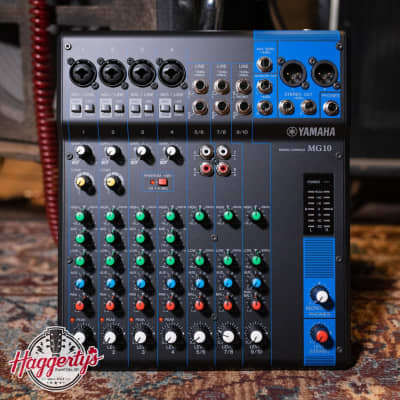 Yamaha 10 Channel Analog Mixer (MG10) image 1