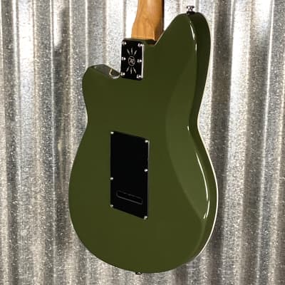 Reverend Jetstream HB Army Green Guitar #61124 image 8