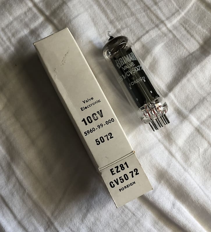 Brimar EZ81/6CA4 Rectifier Guitar Amp Tube Reverb