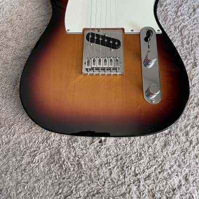 Fender Standard Telecaster 2017 3-Tone Sunburst MIM Maple Neck Guitar + Gig Bag image 2