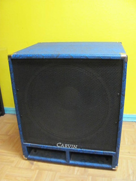 【動作良好】Carvin BR118N-8 ベースキャビネット Carvin BR118-8 500 Watt Bass Cabinet | Reverb