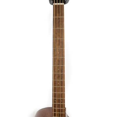 Breedlove Discovery S Concert sitka edgeburst cutaway acoustic electric bass guitar image 5