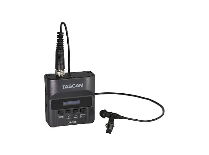 Tascam DR-10L Micro Linear PCM Digital Audio Recorder with Lavalier Mic image 1