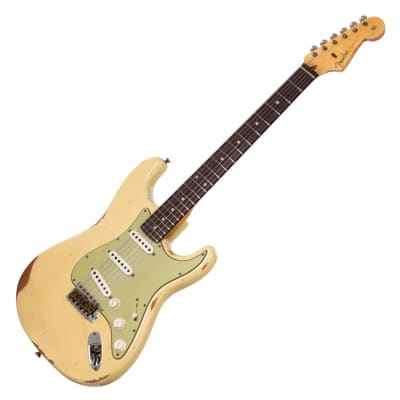Fender Custom Shop MVP 1960 Stratocaster Relic - Vintage White - Dealer Select Master Vintage Player Series Electric Guitar - NEW! image 5