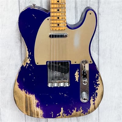 Fender Custom Shop '52 Telecaster Heavy Relic, Purple, Second-Hand for sale
