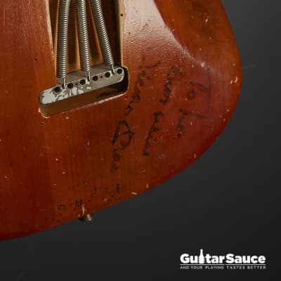 Fender Masterbuilt Dennis Galuskza SRV Lenny Tribute Stevie Ray Vaughan Stratocaster Rare 2004 (Cod.1066) image 15