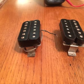 Gibson T-Top Humbucker Set -- 1978 Black with Screws and Springs image 15