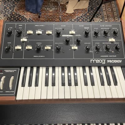 Moog Prodigy 32-Key Monophonic Analog Synthesizer 1979 - 1984 - Black