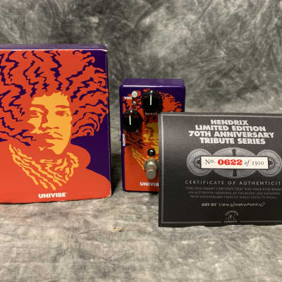 MXR JHM3 Jimi Hendrix Univibe 70th Anniversary Limited Edition Tribute